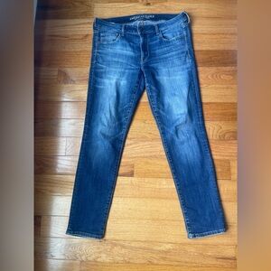 American Eagle Outfitters dark wash stretch skinny Jeans size 12